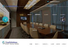 Tablet Screenshot of corpsolutions.in